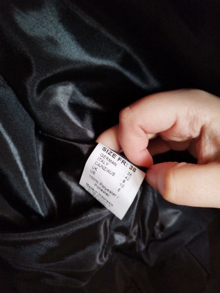 Veste bombers noire col rond vintage M/38 y2k - photo numéro 15