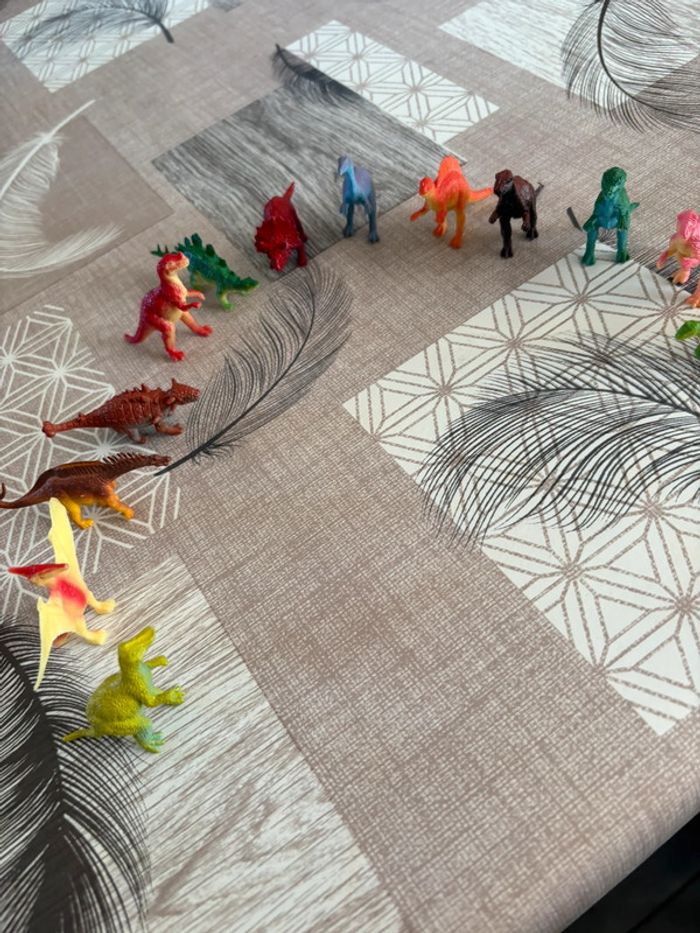 Lot de 13 petits dinosaures, jouet enfant - photo numéro 8
