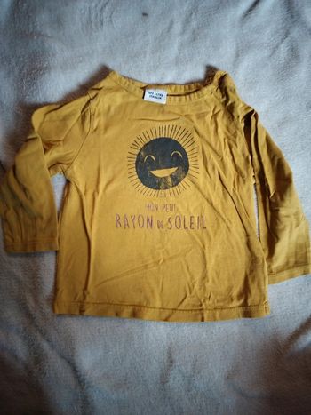 Tee-shirt manches longues TAO taille 2 ans