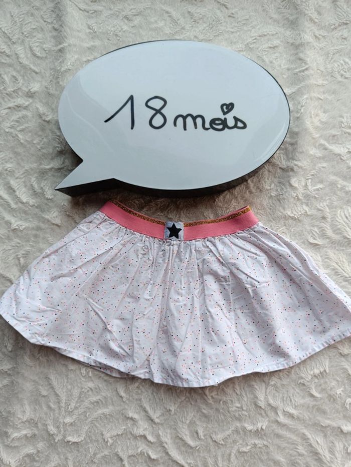 Jupe à pois Fille 18 mois Kiabi