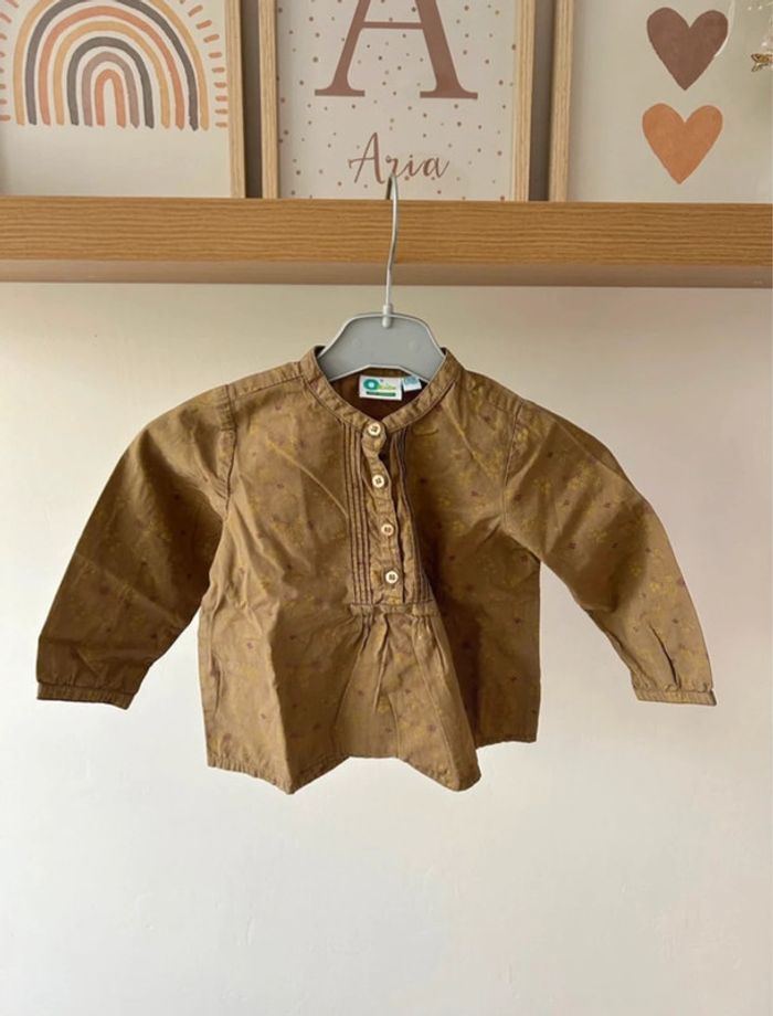 Blouse fleurie Vertbaudet