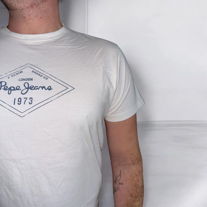 🌸 Jolie Tee Shirt Wesley Blanc Neuf - Taille 40 🌸 - photo numéro 3