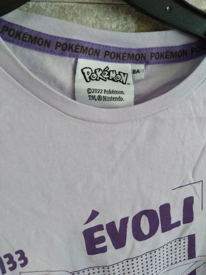 T shirt pokémon evoli - photo numéro 3