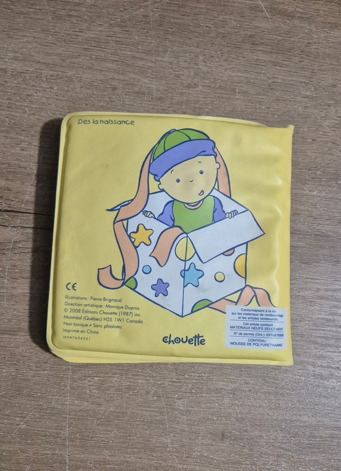 Livre de bain Bébé Caillou - photo numéro 7