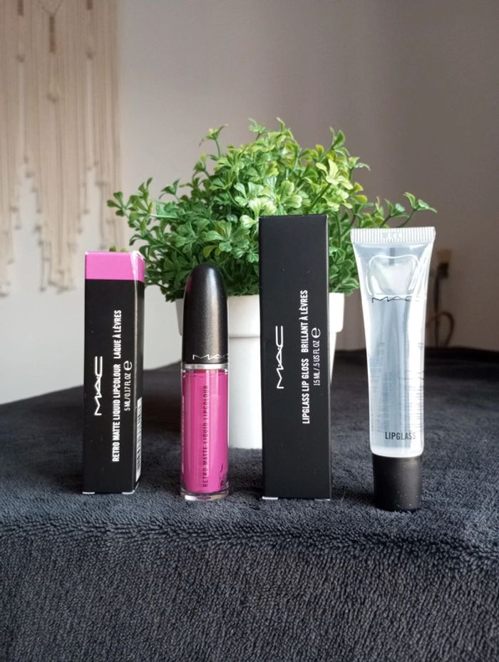 Mac rétro matte laques & lip gloss