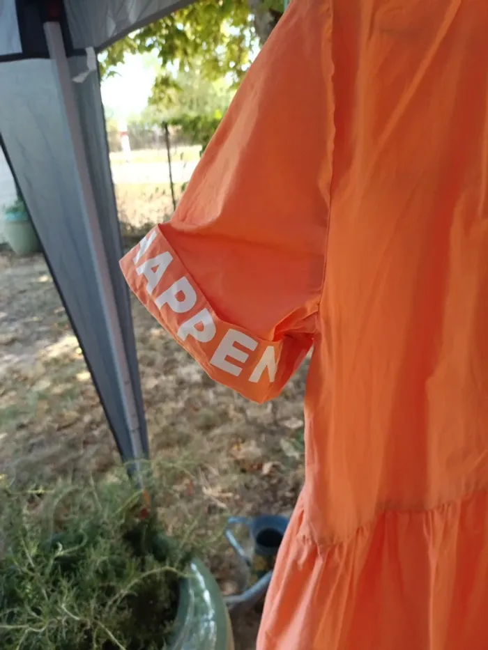 Robe orange glam - photo numéro 7