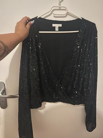 Blouse à paillettes H&M taille XXL - 44