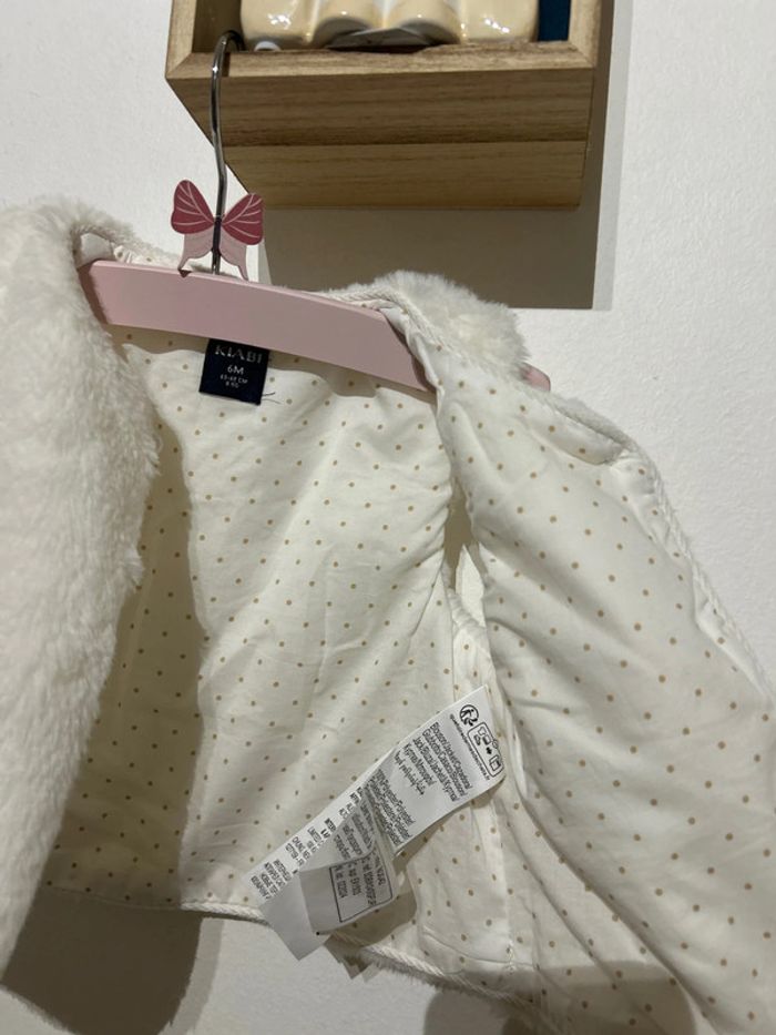 Veste sans manche fourrure neuve sans étiquette - photo numéro 5