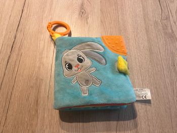 One two fun Baby livre tissu