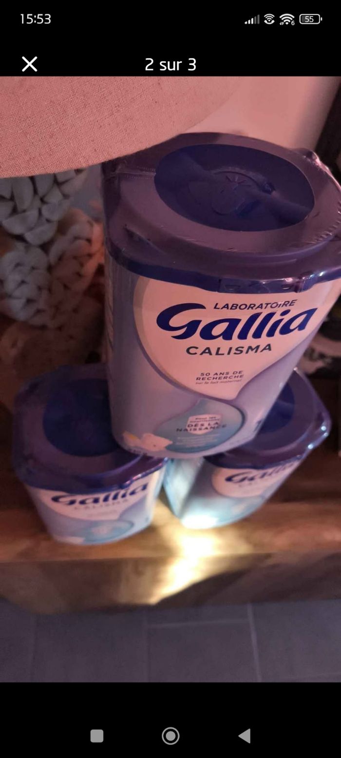 Lot boîte de lait NEUVES - photo numéro 2