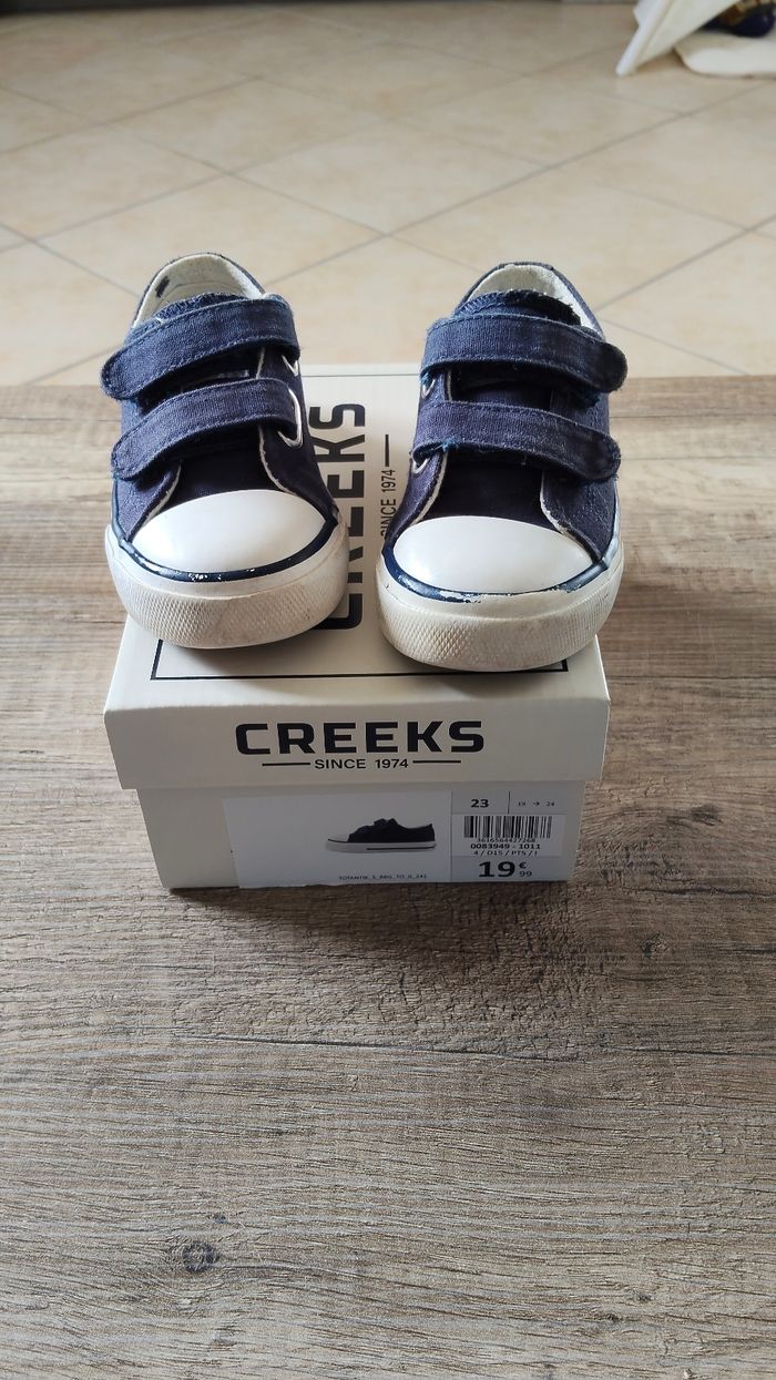 Chaussures en toile creeks taille 23