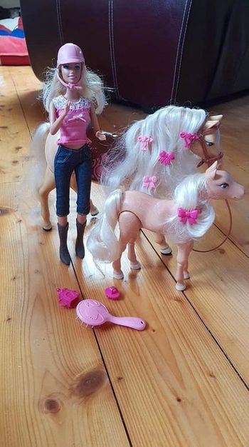 Barbie cheval et poney