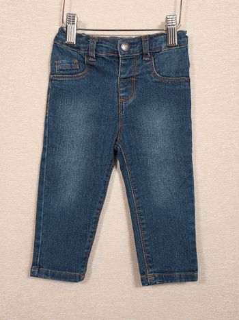 Jeans ajustable à la taille kiabi 18 mois 86cm