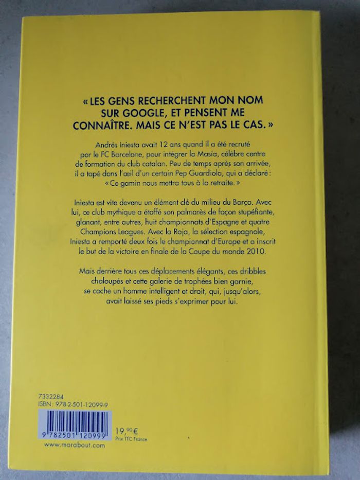 Andrés Iniesta Mon Histoire - photo numéro 2