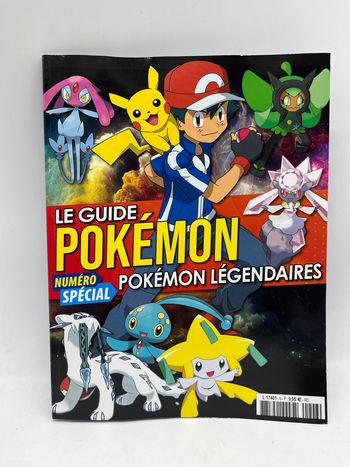 Livre d’activité Magazine Le Guide dès Pokémon spécial Pokémon Légendaire Neuf le magazine est neuf jamais ouvert comme en magasin. Apprends tout sur tes Pokemon préféré Prix boutique:9€99    laboutiquedulivre