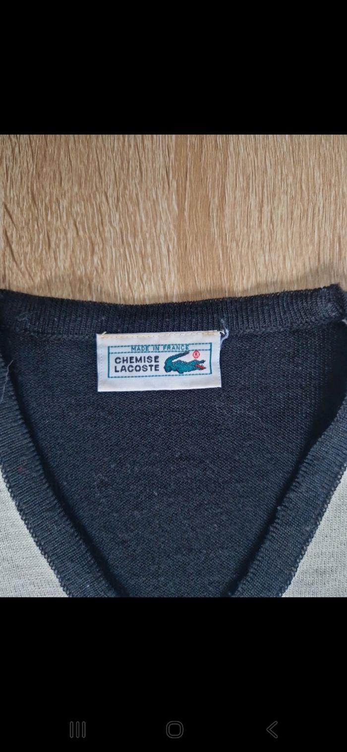 Chemise Lacoste Vintage 80's - photo numéro 5