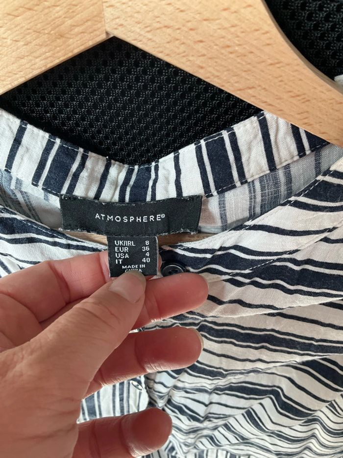 Chemisier blouse sans manches 36 - photo numéro 7