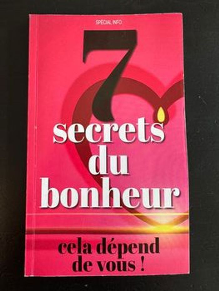 Livre 7 secrets du bonheur