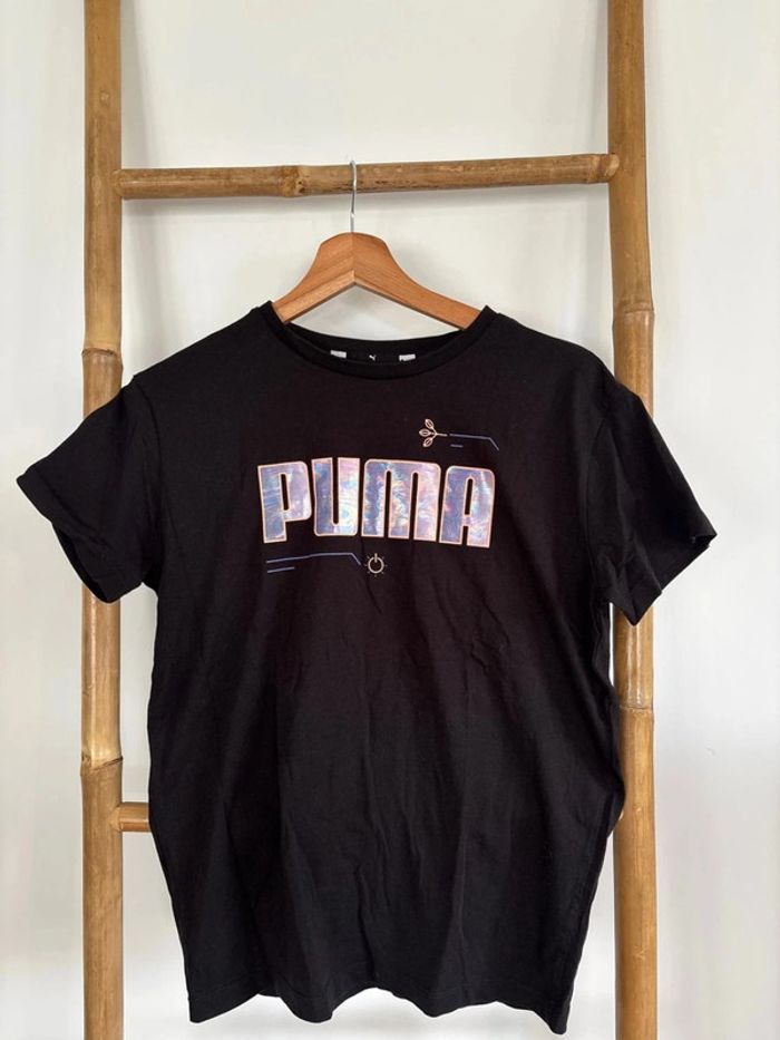 T-shirt noir puma taille L neuf