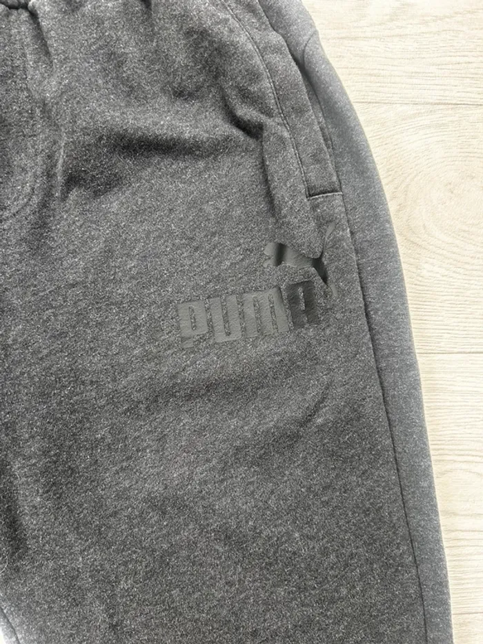 Jogging Puma homme noir gris foncé taille M confort sport training casual - photo numéro 4