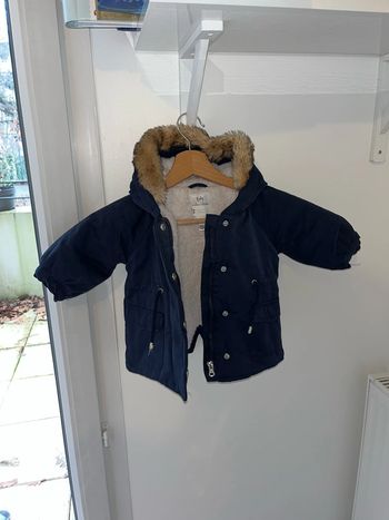 Manteau Marine chaud verbaudet 6 mois 67cm