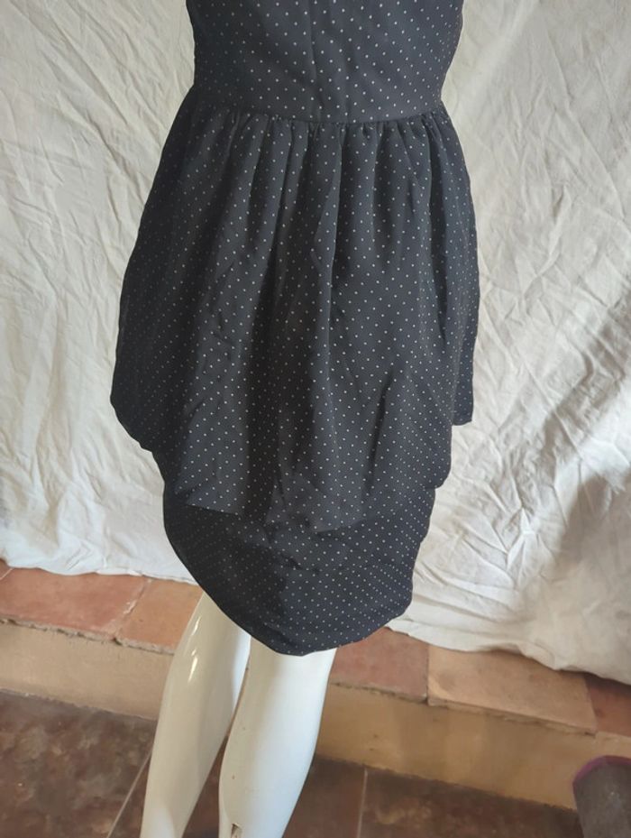 Robe bustier à pois S - photo numéro 7