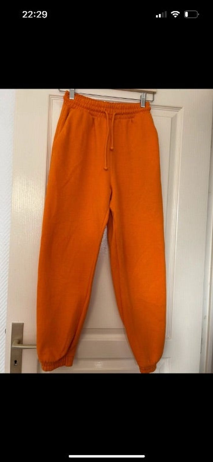 Bas de jogging orange