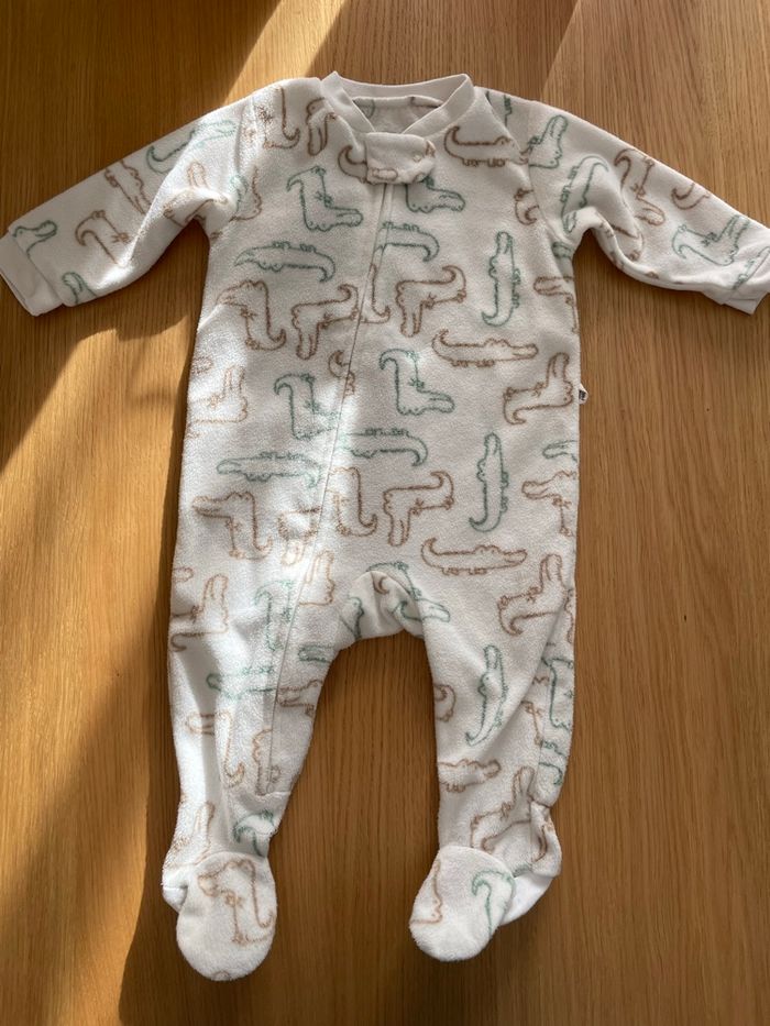 Pyjama petits crocodiles Baby Fresh - 3/6 mois - photo numéro 2