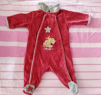 Grenouille pyjama hiver bébé 3M