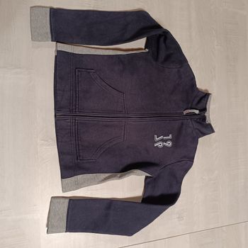Gilet sweat zippé garçon