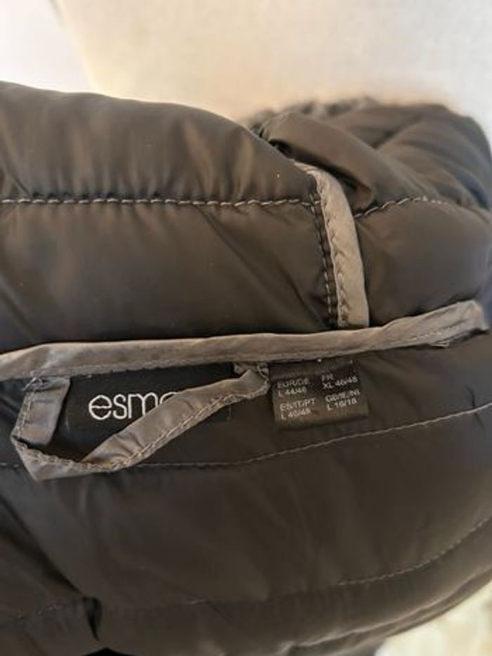 Doudoune gris métallisé -taille 40/42 - photo numéro 3