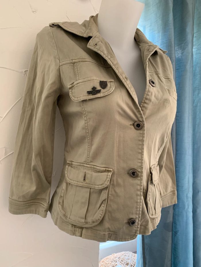 Veste blazer armée TRF (Zara) taille 38 - photo numéro 6