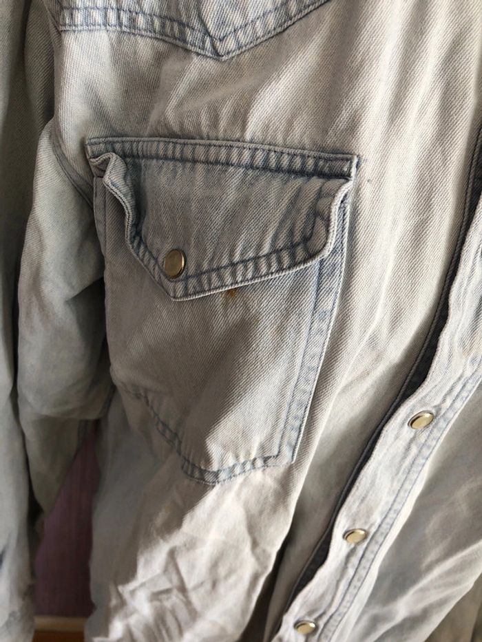 Chemise jeans vintage - photo numéro 3