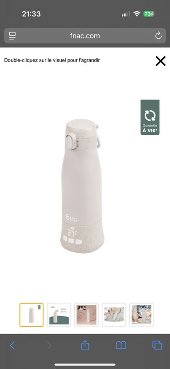 Chauffe biberon babymoov