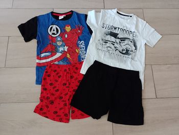 Lot pyjamas 6/8ans