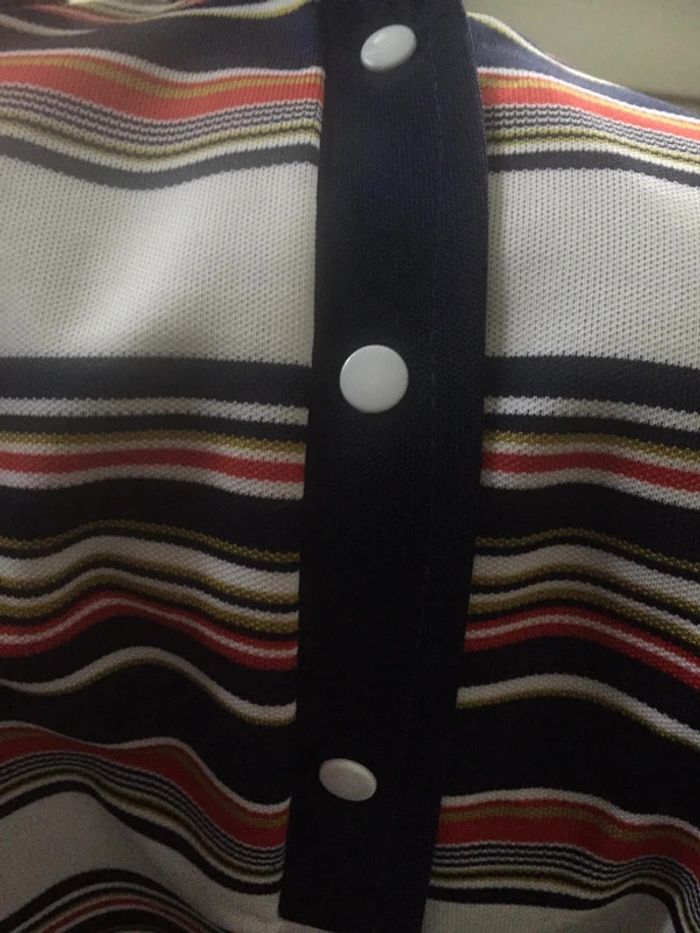 Robe tunique rayée col marine 42 - photo numéro 3