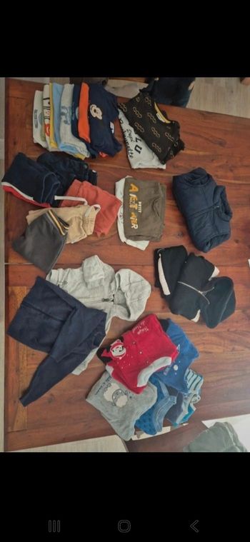 Lot vetement garcon 12 mois bon etat