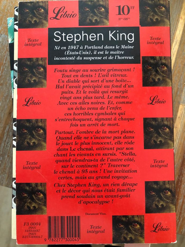 Lot de 8 livres de Stephen King édition Librio - photo numéro 5