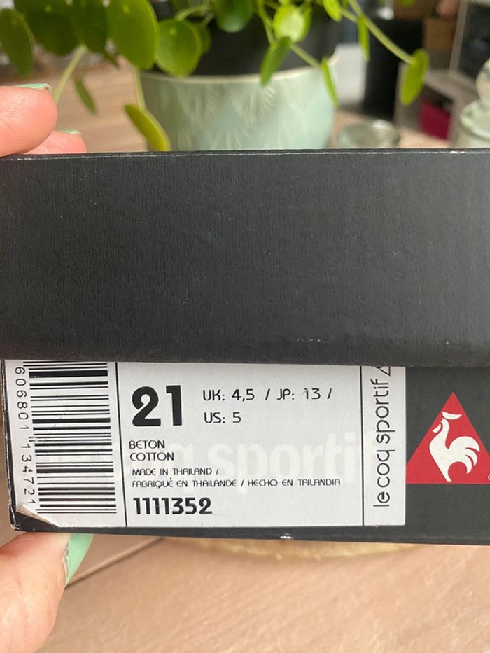 Basket Le Coq Sportif pointure 21 - photo numéro 6