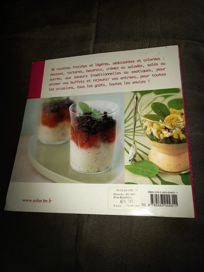Livre verrines gourmandes - photo numéro 2