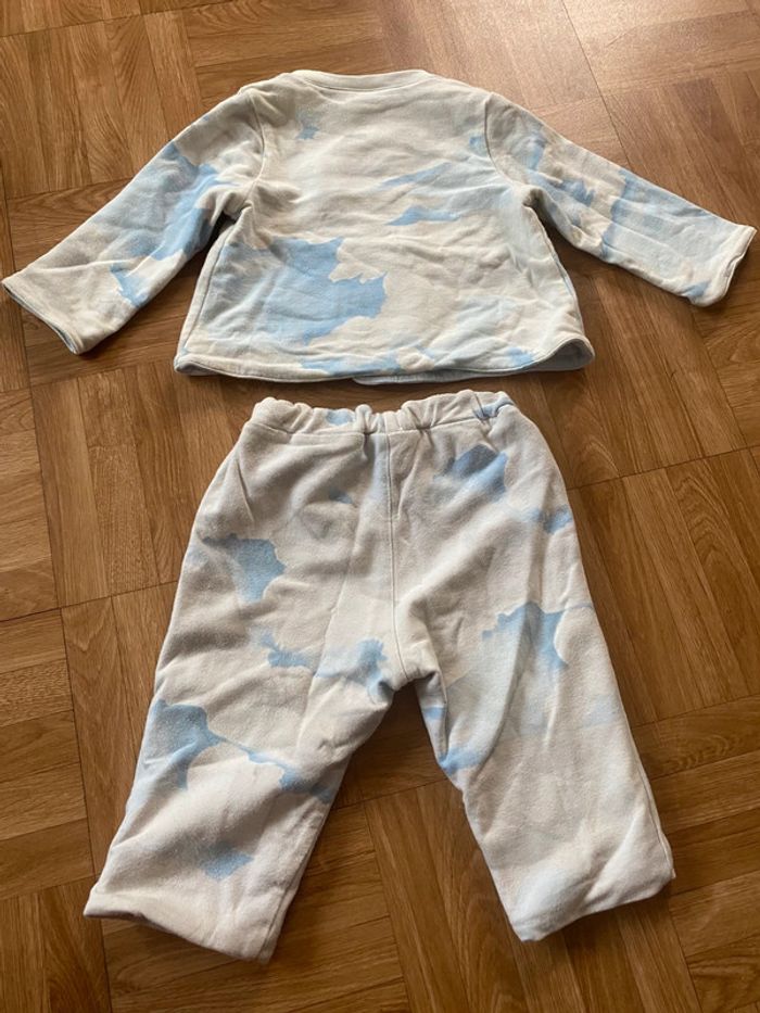 Ensemble bleu turquoise taille 6 mois Kenzo - photo numéro 9