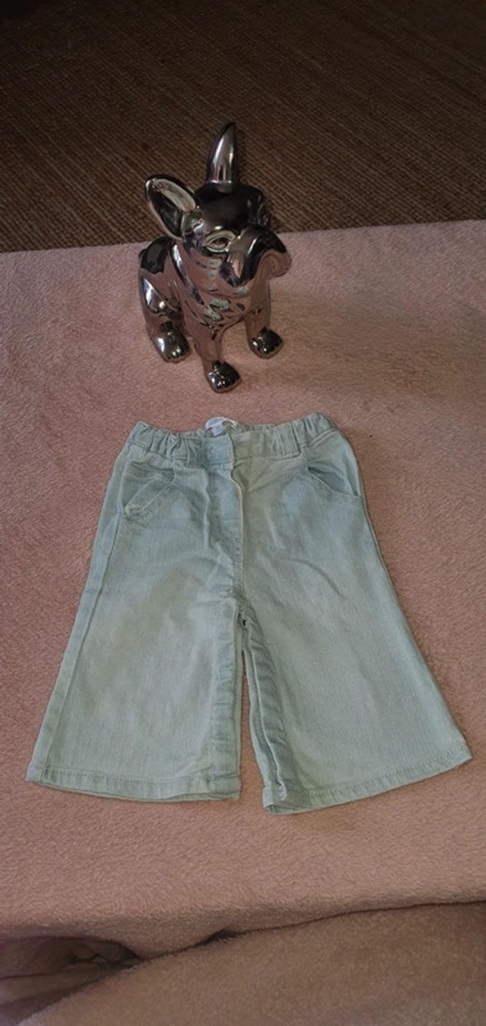 Jeans délavés bleu claire bébé garçon  3mois