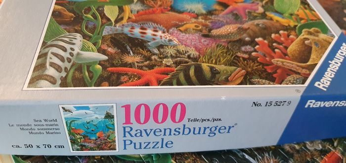 Puzzle Ravensburger monde sous-marin 1000 pièces - photo numéro 3