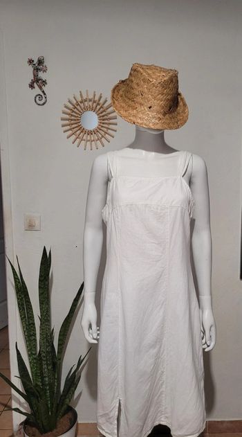 Robe coton lin
