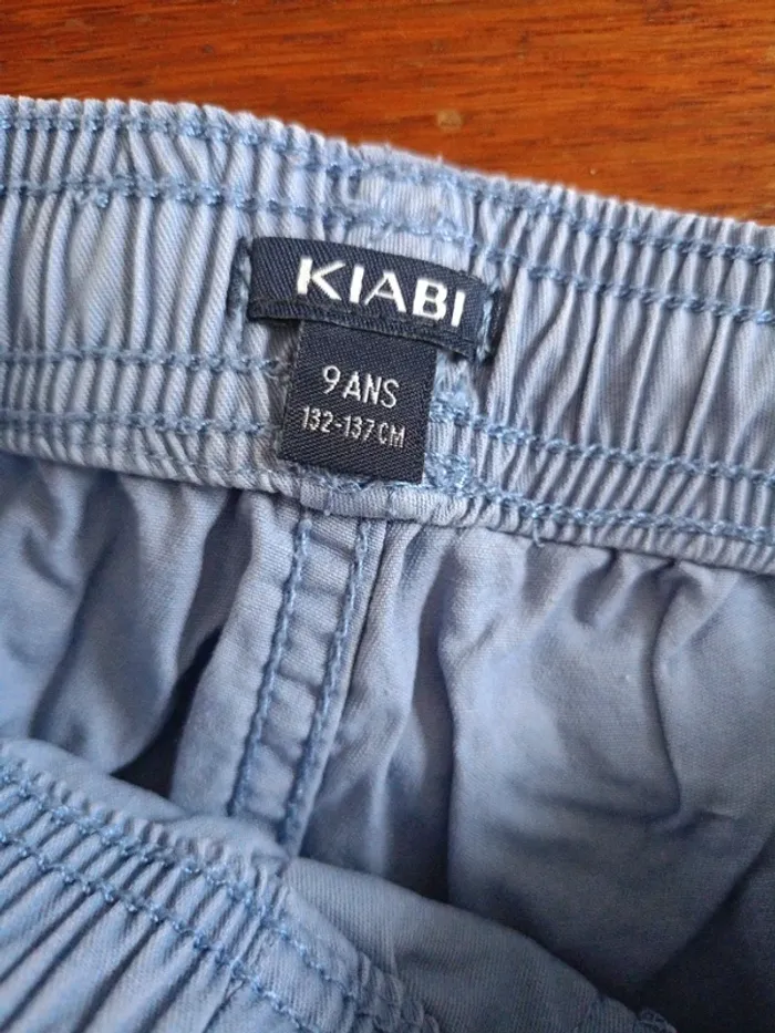 Short été garçon bleu - photo numéro 3