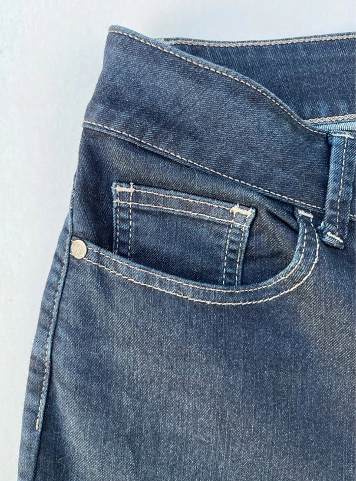 Jeans skinny bleu foncé - photo numéro 8