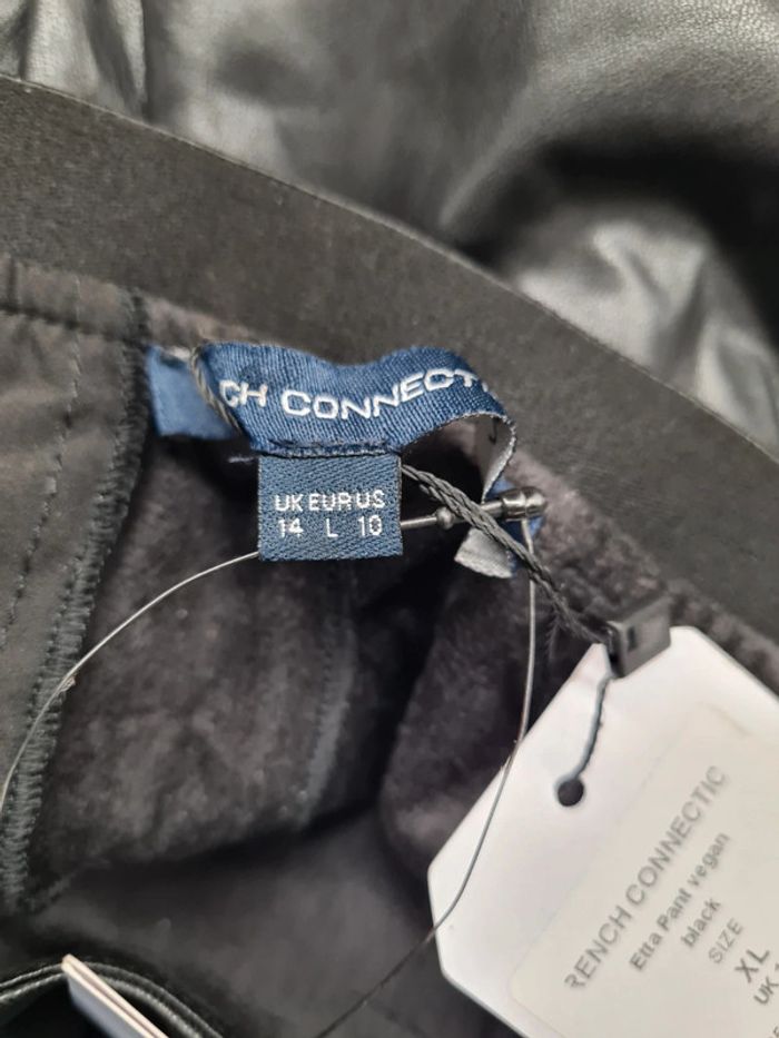 Pantalon simili cuir french connection - photo numéro 3