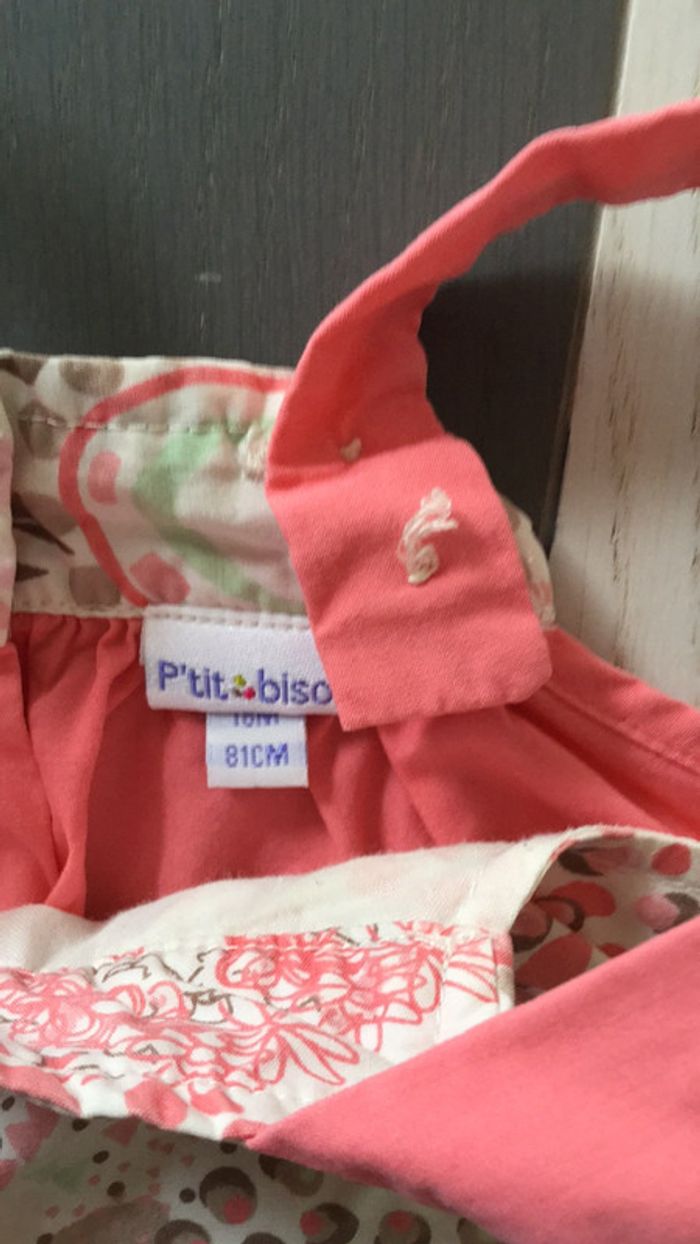 Blouse fleurie Ptit Bisou Aubert 18m - photo numéro 3