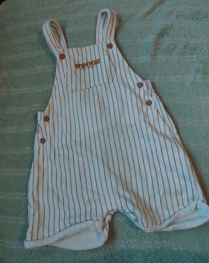 Salopette short Winnie Disney