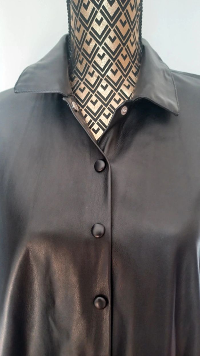 Robe en simili cuir - photo numéro 2